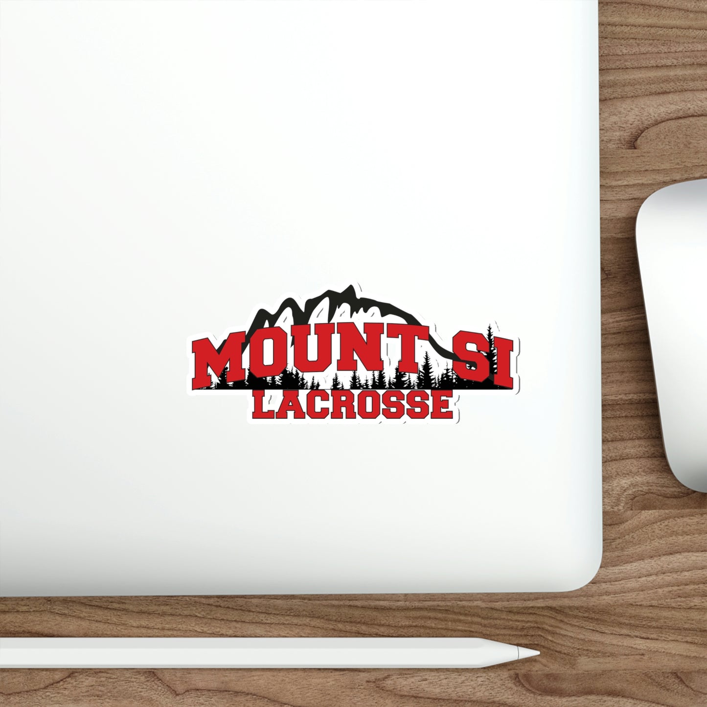 Mount Si Lacrosse Die-Cut Stickers