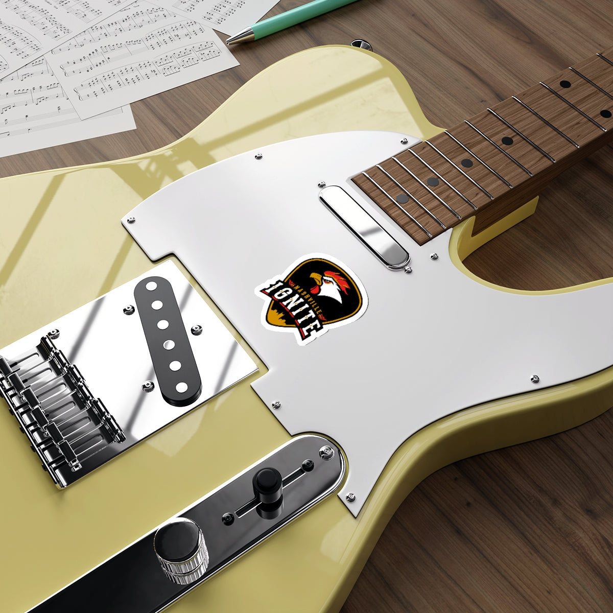 Nashville Ignite Die-Cut Sticker