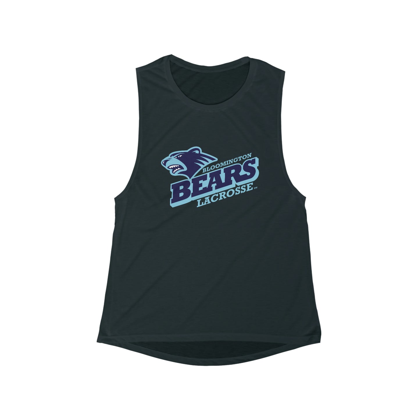 Women's BYLA Bella + Canvas Flowy Scoop Muscle Tank