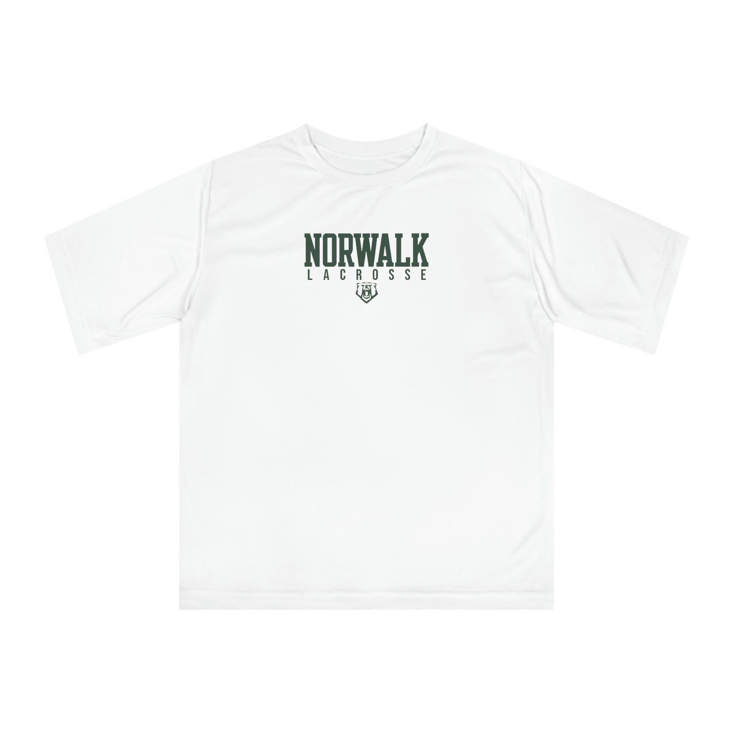 Adult Norwalk Lacrosse Team 365 Zone Performance T-shirt
