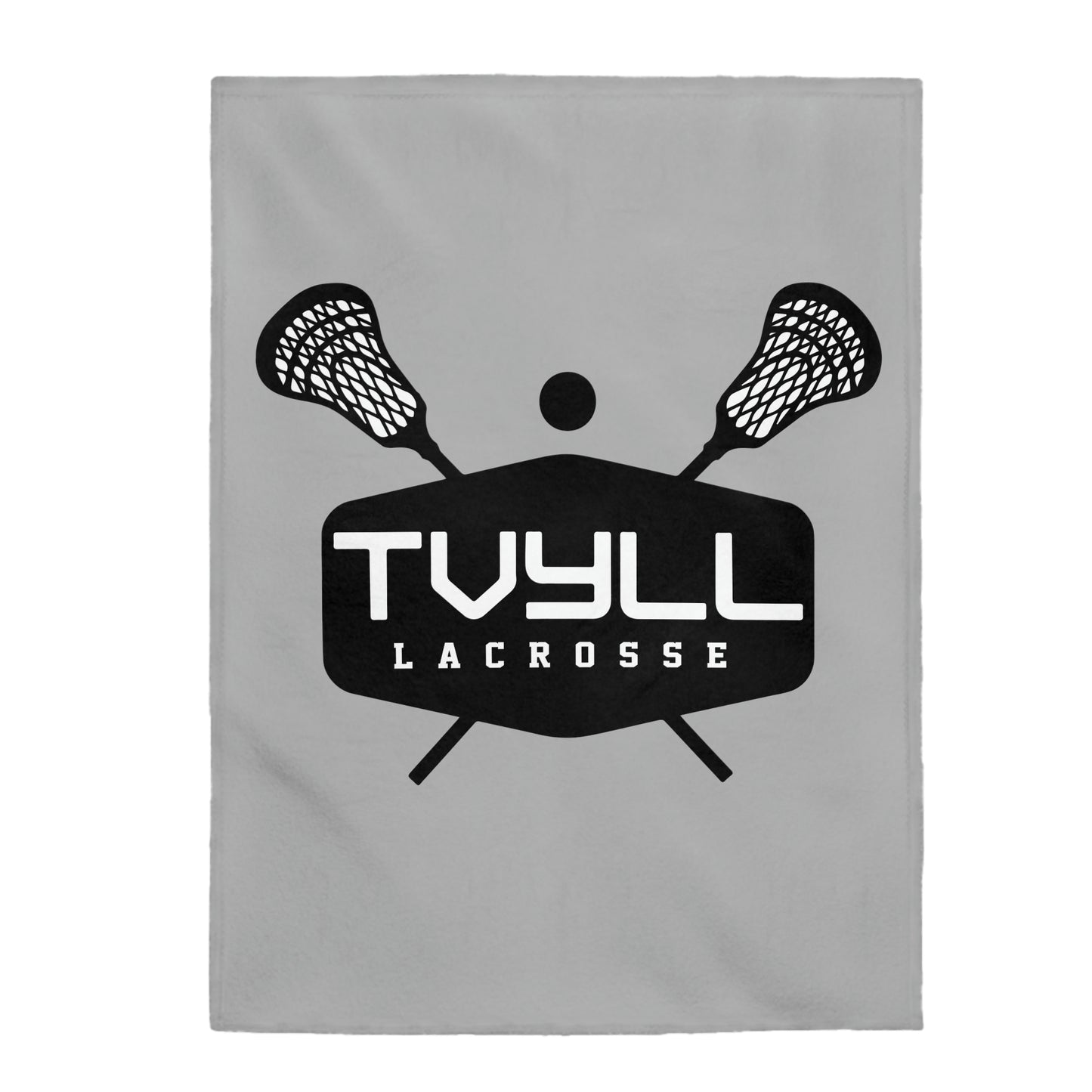 TVYLL Lacrosse Velveteen Plush Blanket