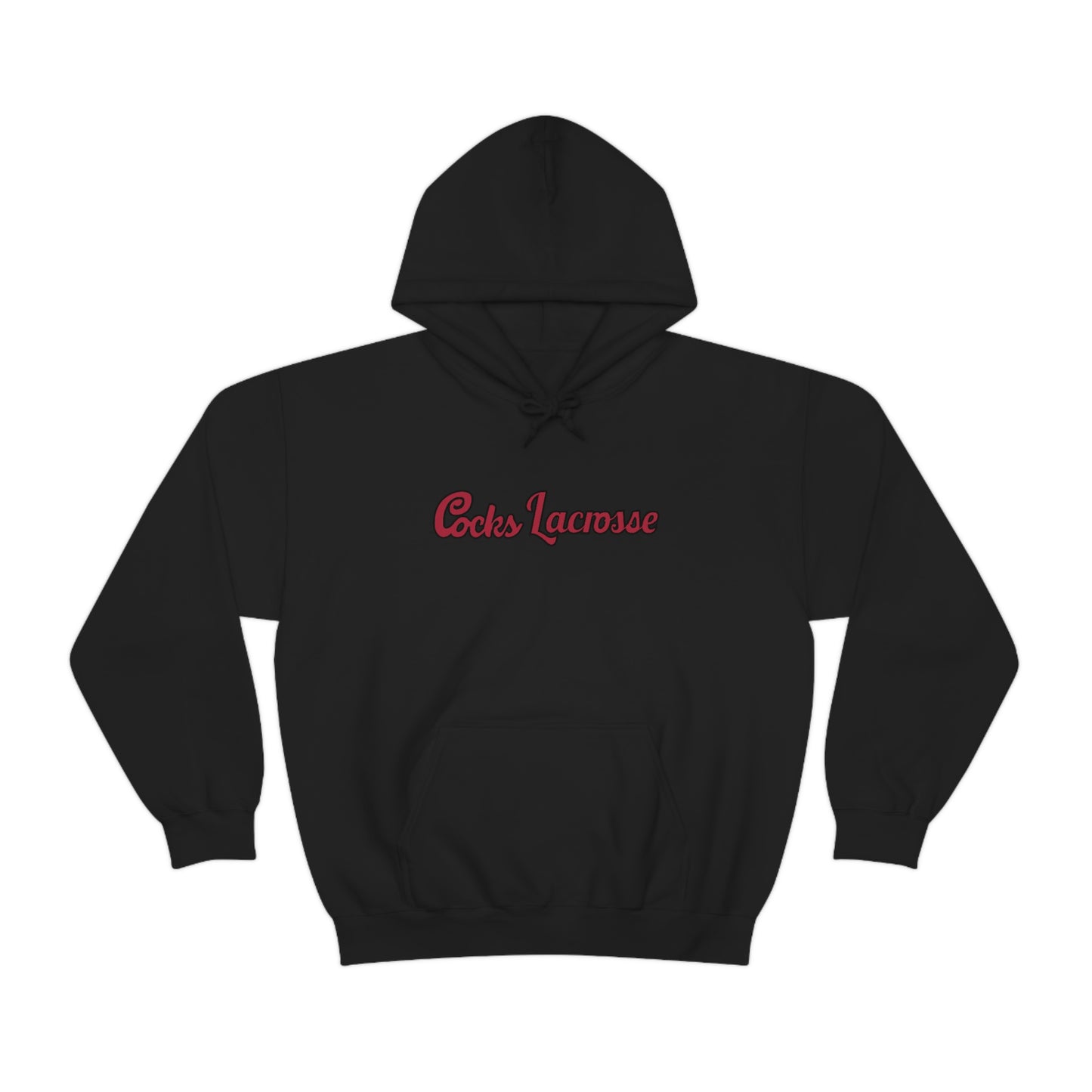 Adult Gamecocks Lacrosse Gildan Heavy Blend Hoodie
