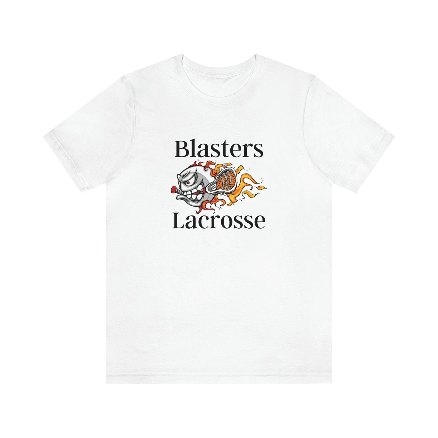 Adult Blasters MS Lacrosse Bella + Canvas Short Sleeve Cotton Tee