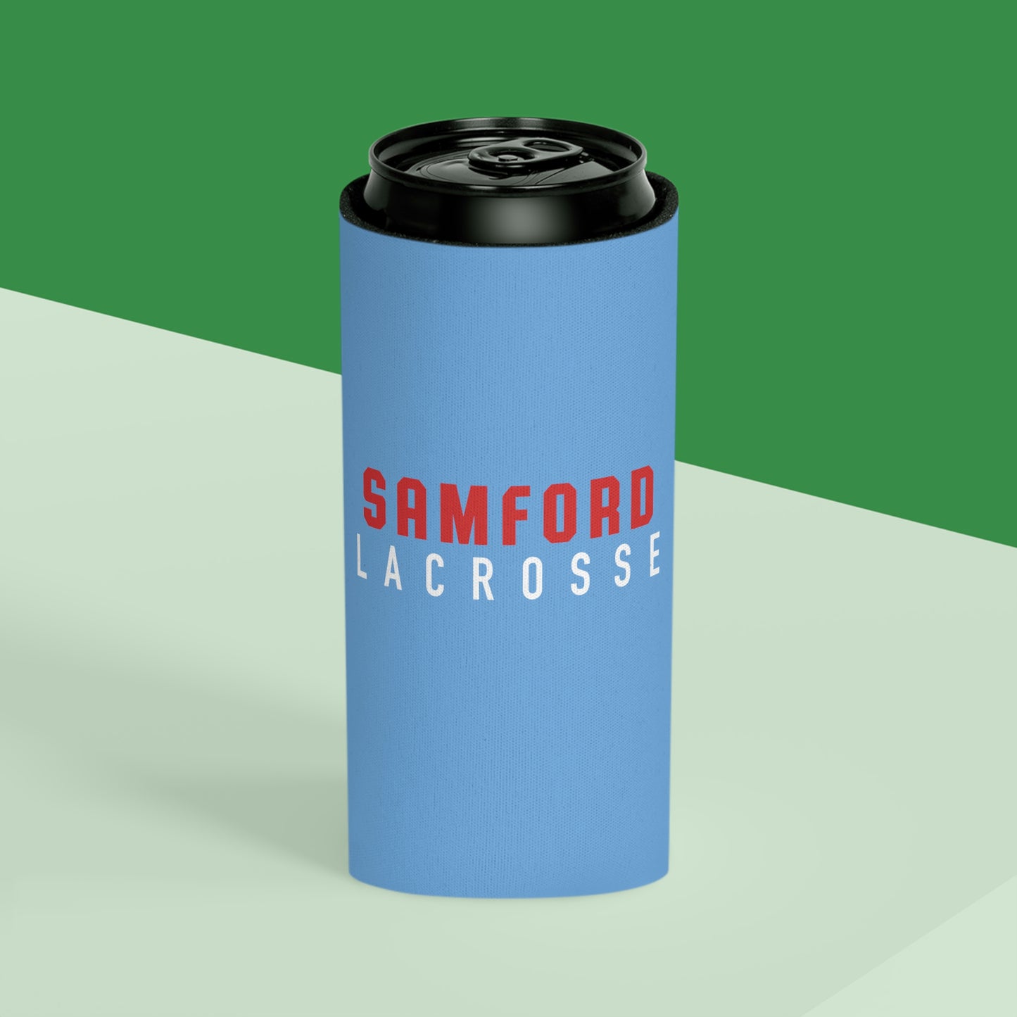 Samford Lacrosse Can Cooler 3-pack