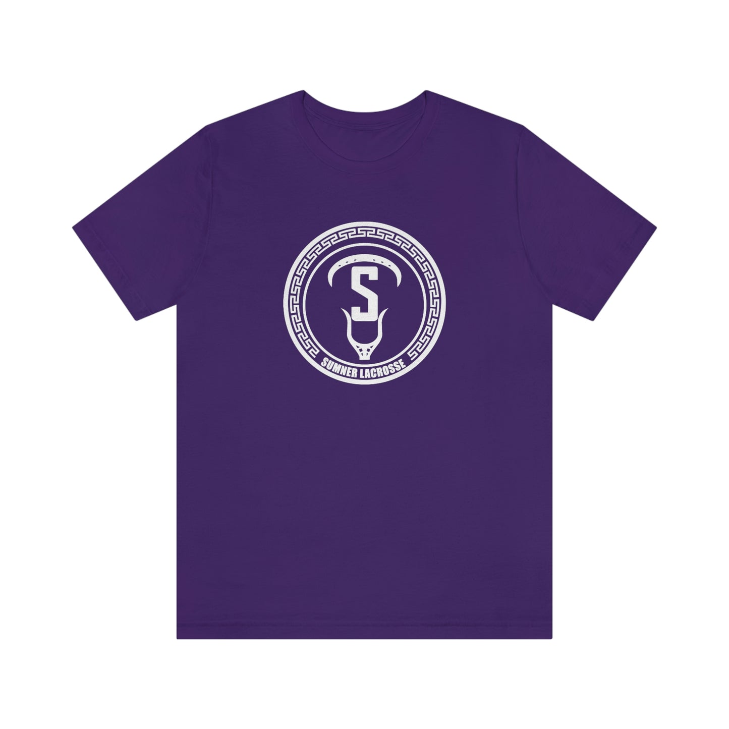 Adult Sumner Spartans Lacrosse Bella + Canvas Short Sleeve Cotton Tee