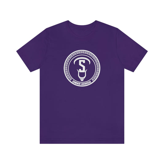 Adult Sumner Spartans Lacrosse Bella + Canvas Short Sleeve Cotton Tee