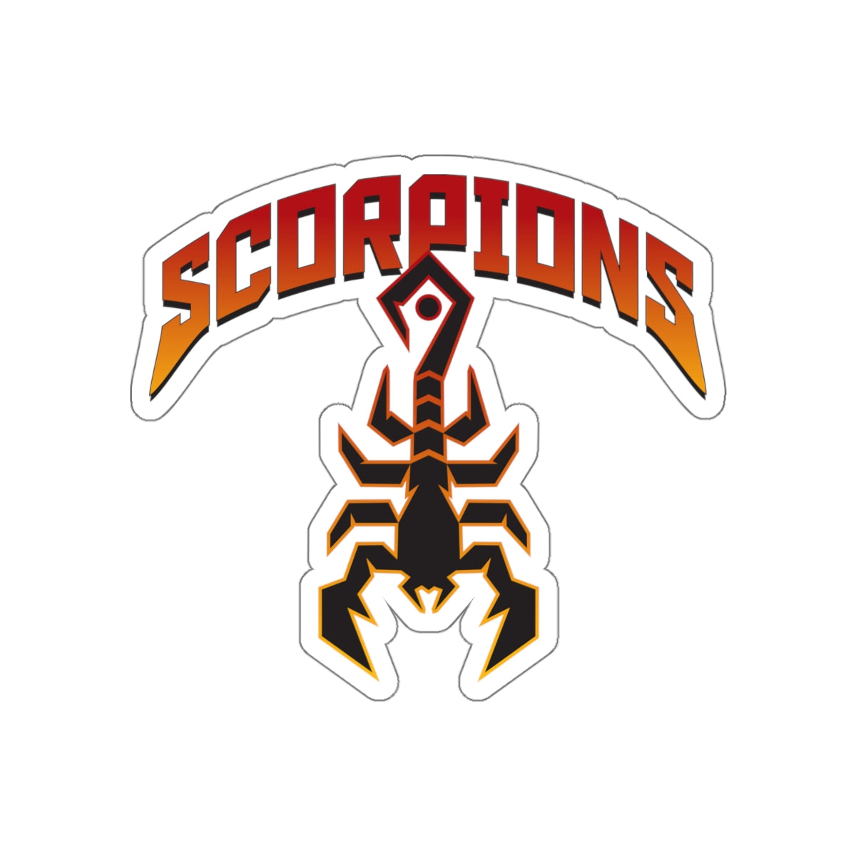 Scorpions LC Die-Cut Stickers