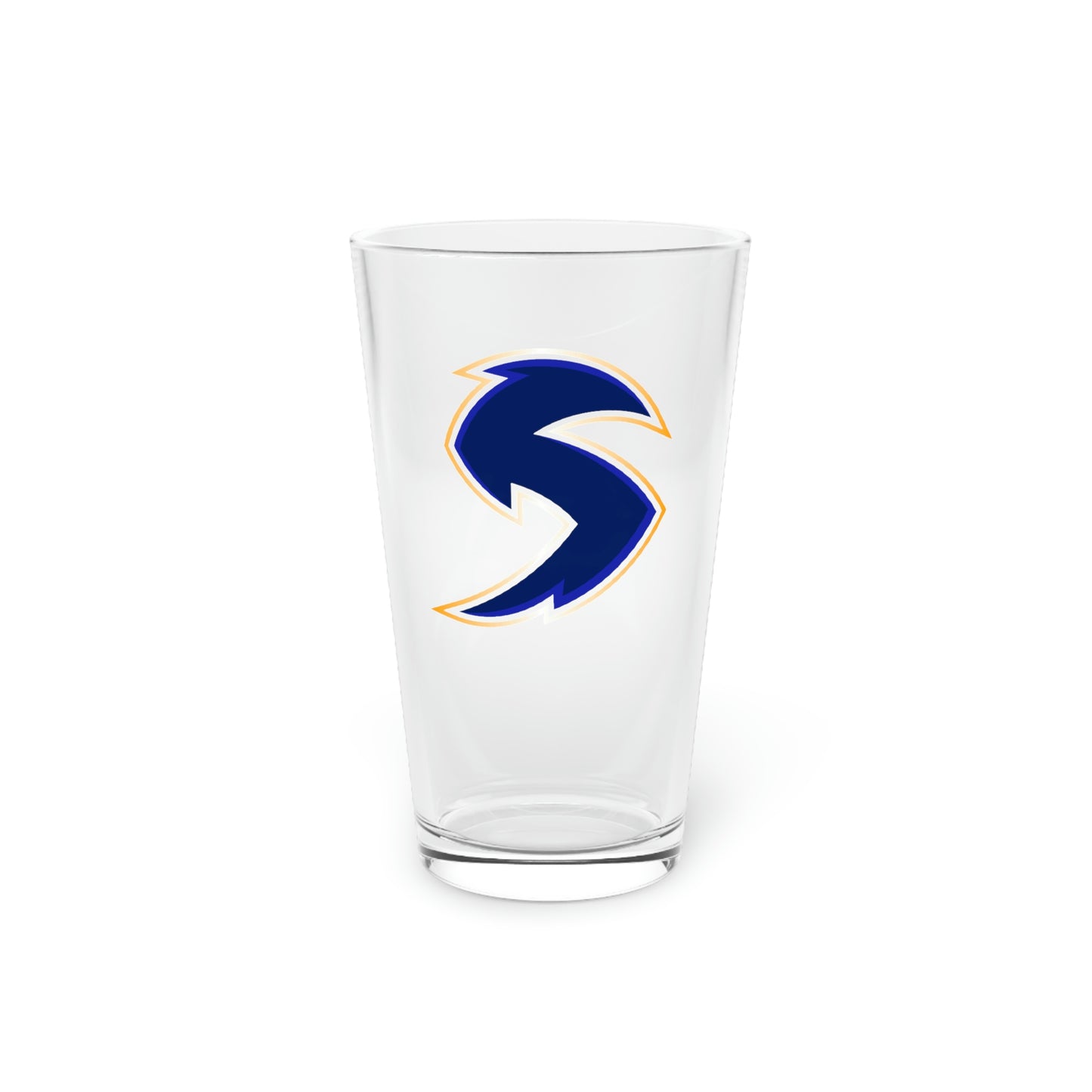 Salt Lake Storm Lacrosse Pint Glass - 16oz