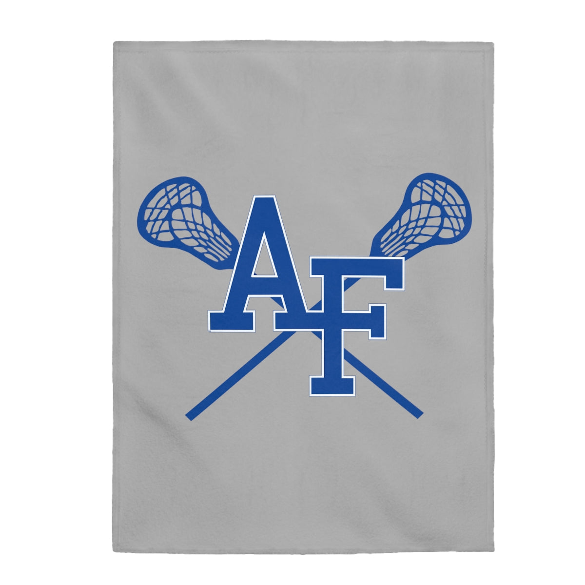AF Club Lacrosse Velveteen Plush Blanket