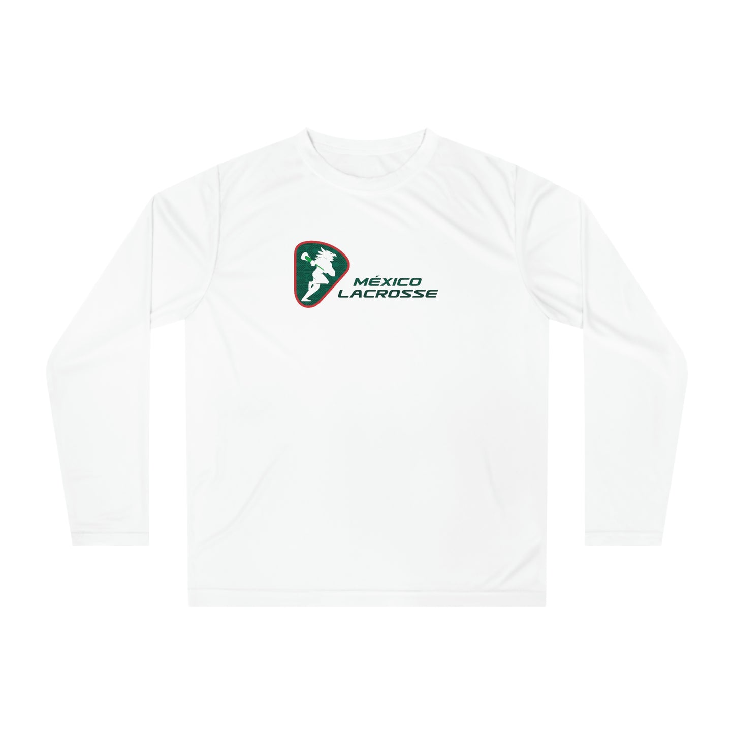 Adult Team Mexico Box Team 365 Performance Long Sleeve Shirt