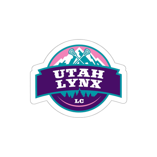 Utah Lynx Die-Cut Sticker
