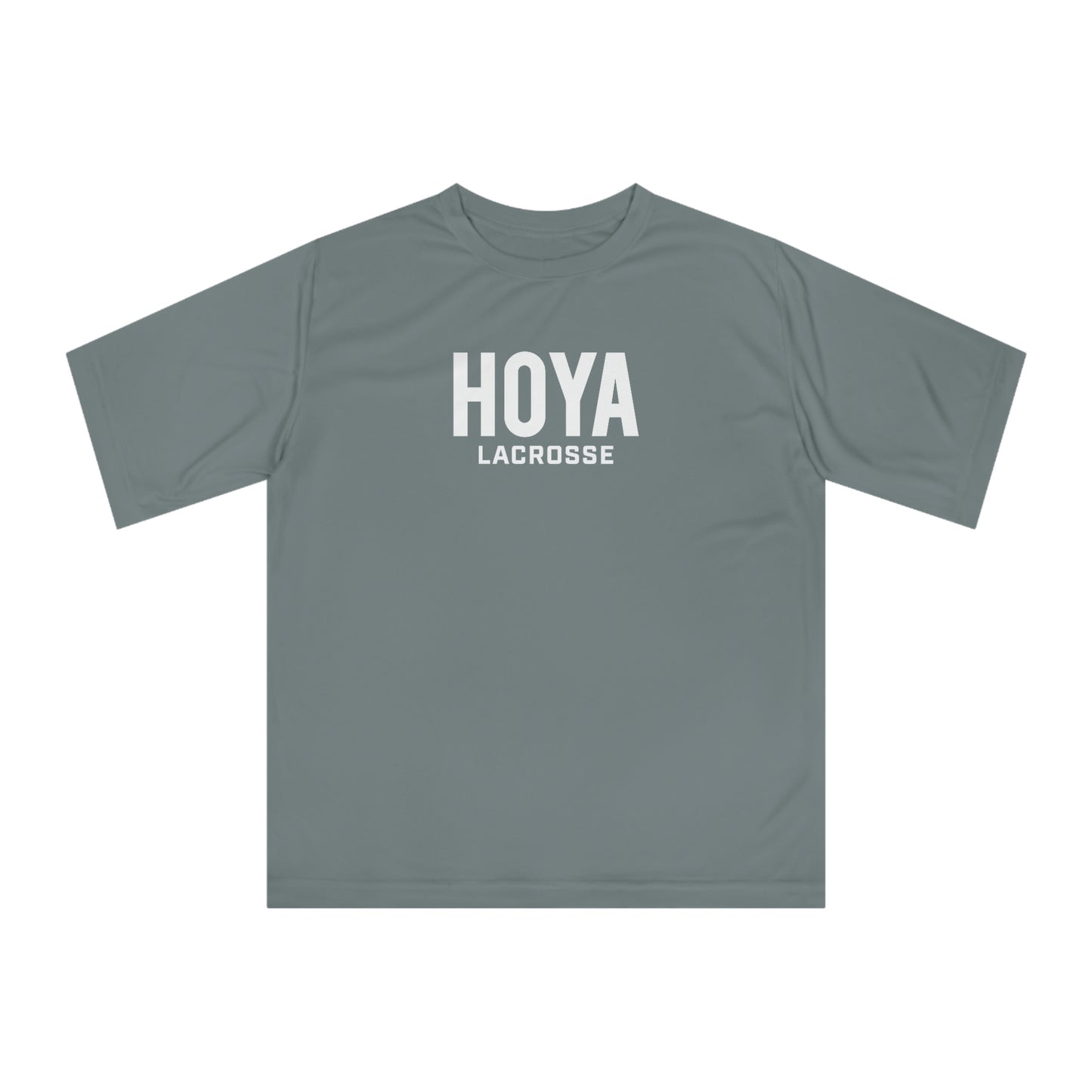Adult Hoyas Lacrosse Zone Performance T-shirt