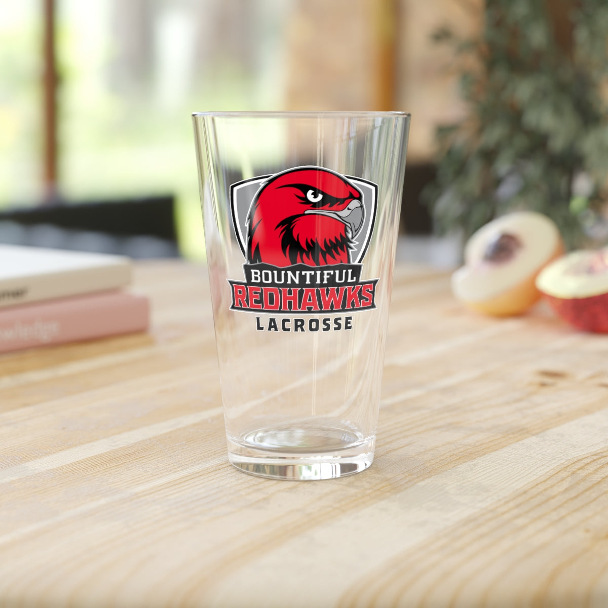 Bountiful Lacrosse Pint Glass - 16oz