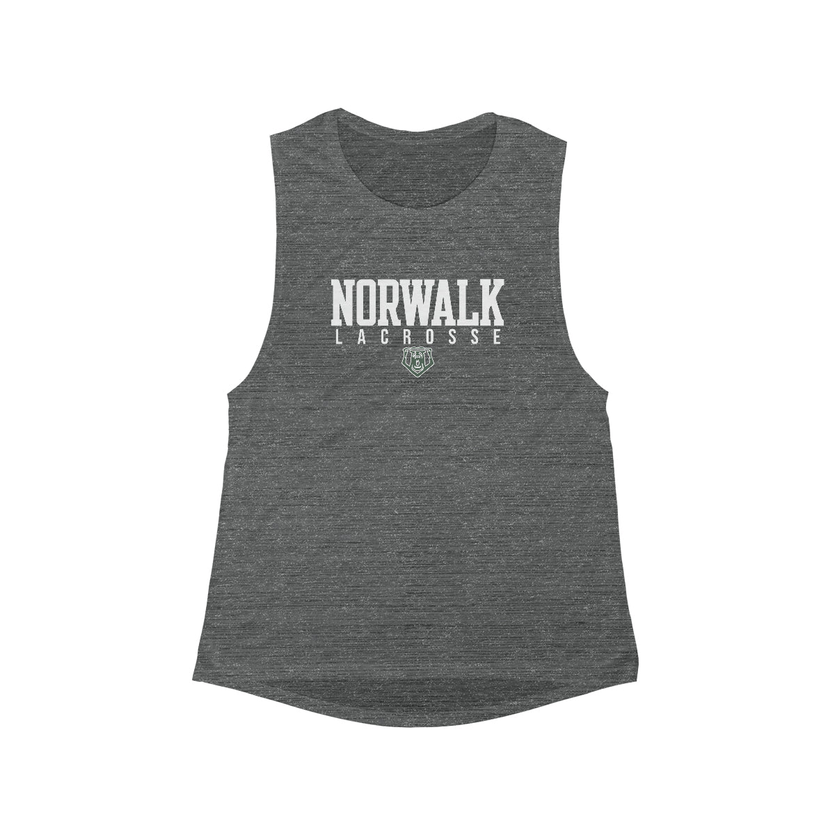 Women's Norwalk Lacrosse Flowy Scoop Muscle Tank