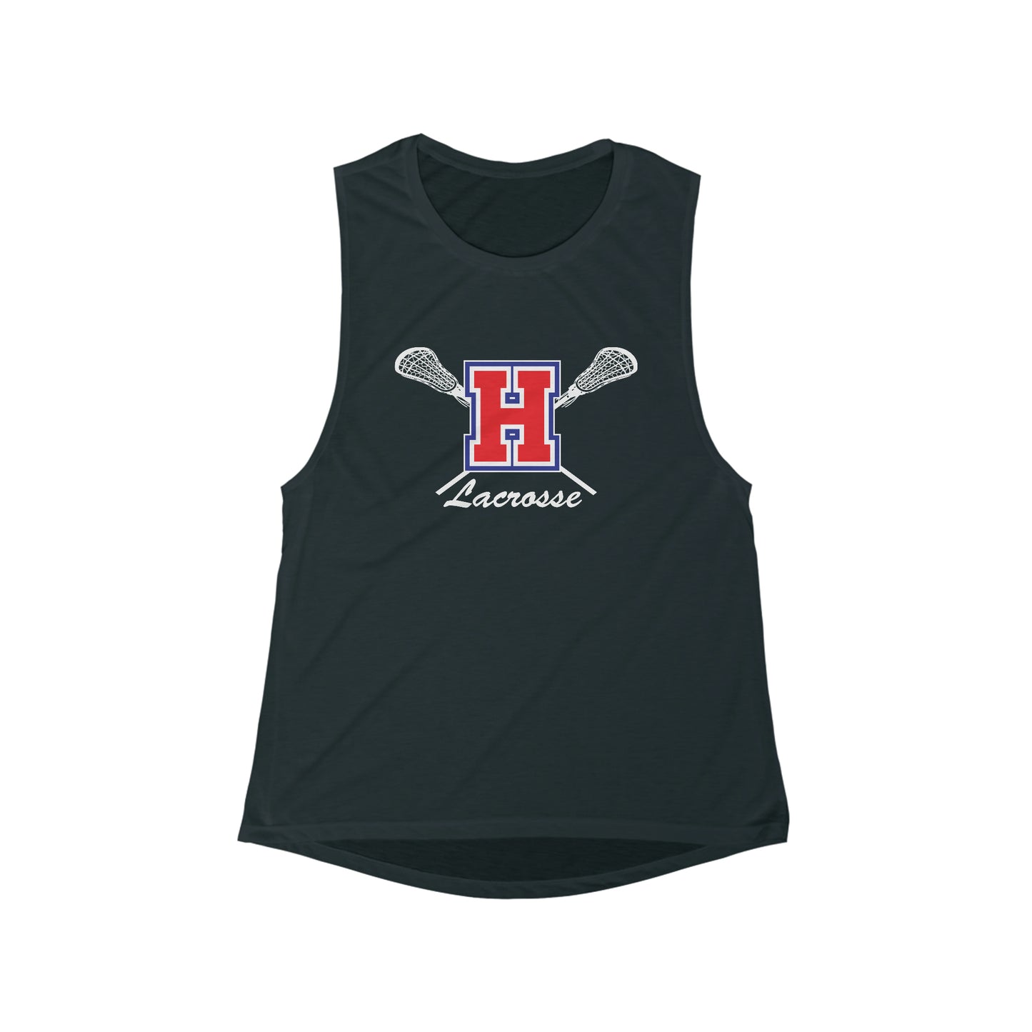 Women's Hilhi Lacrosse Bella + Canvas Flowy Scoop Sport Tank