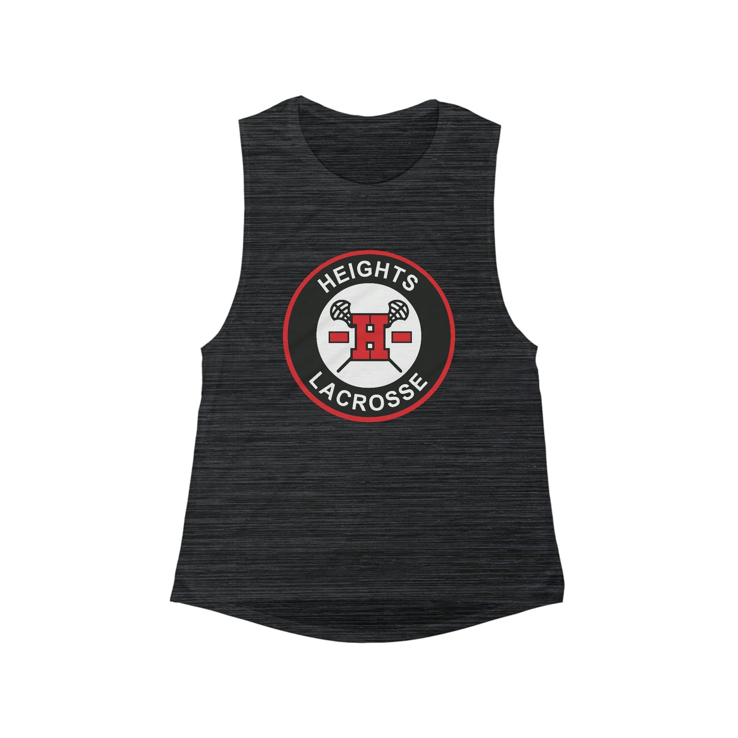 Women's IGH Lax Bella + Canvas Flowy Scoop Muscle Tank