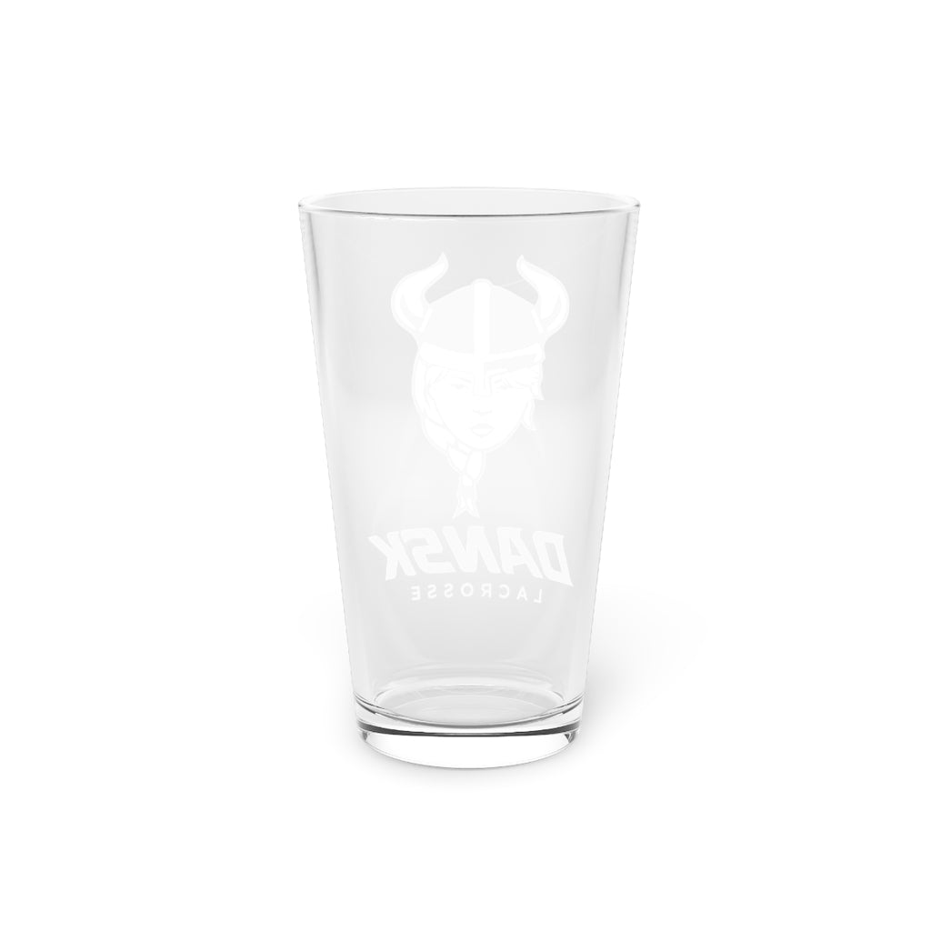 Denmark Lacrosse Pint Glass - 16oz