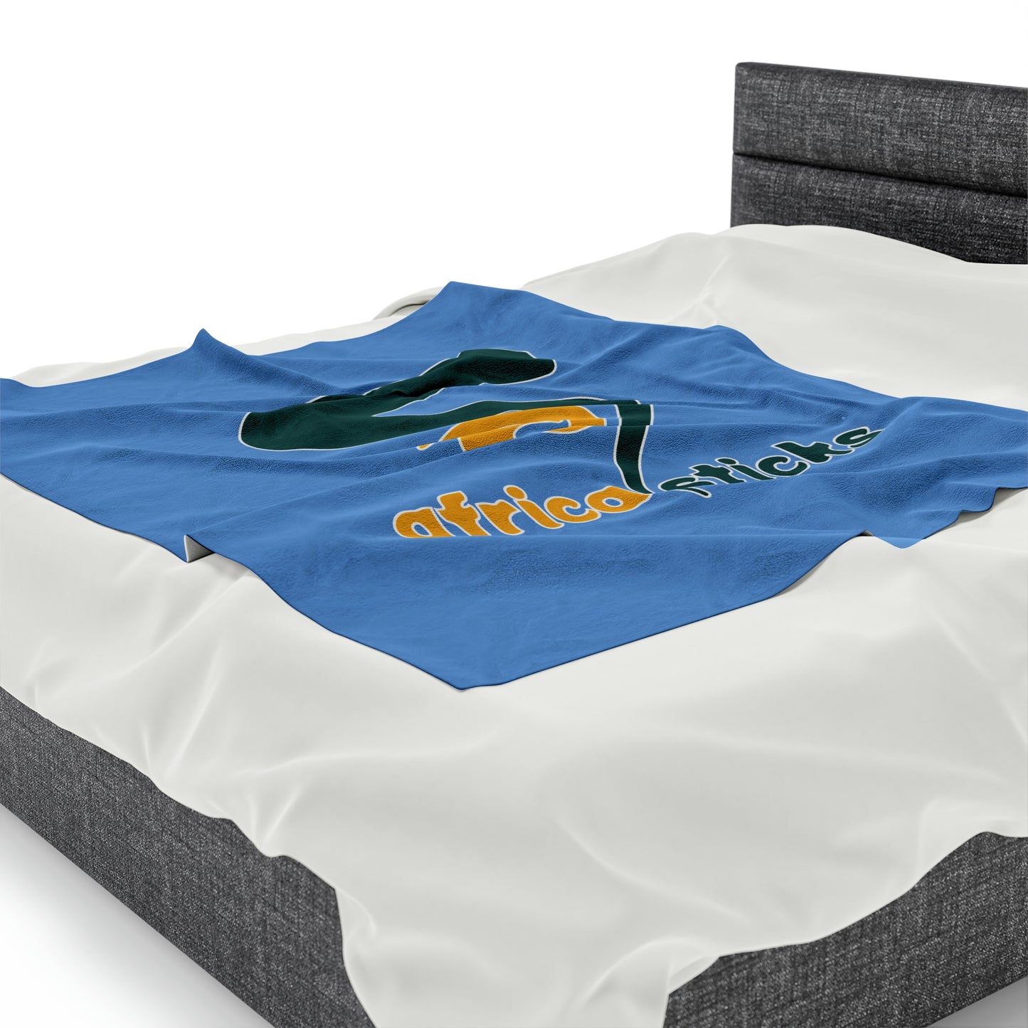 Africa Sticks Velveteen Plush Blanket