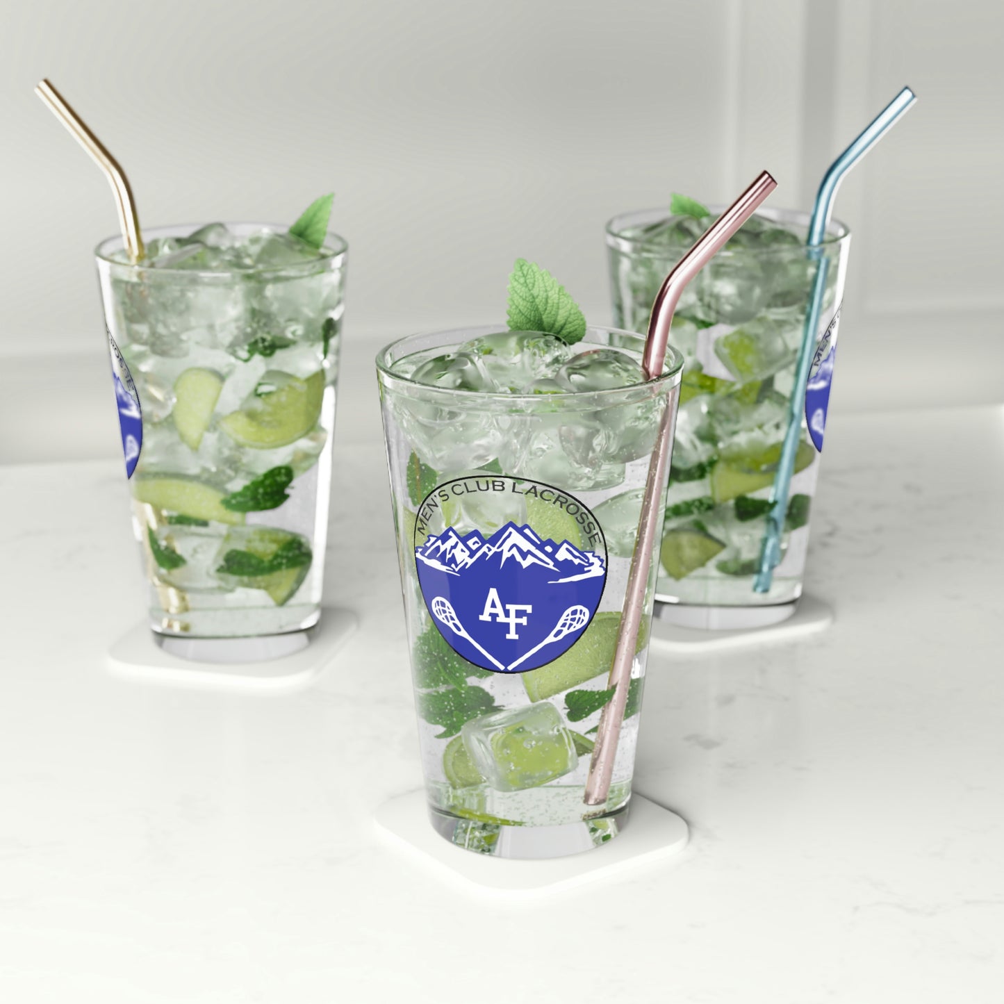 AF Club Lacrosse Pint Glass