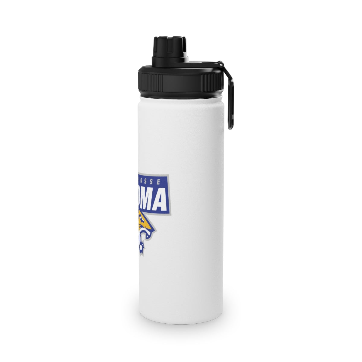 Tacoma Tigers Lacrosse Stainless Steel Water Bottle - Sports Lid