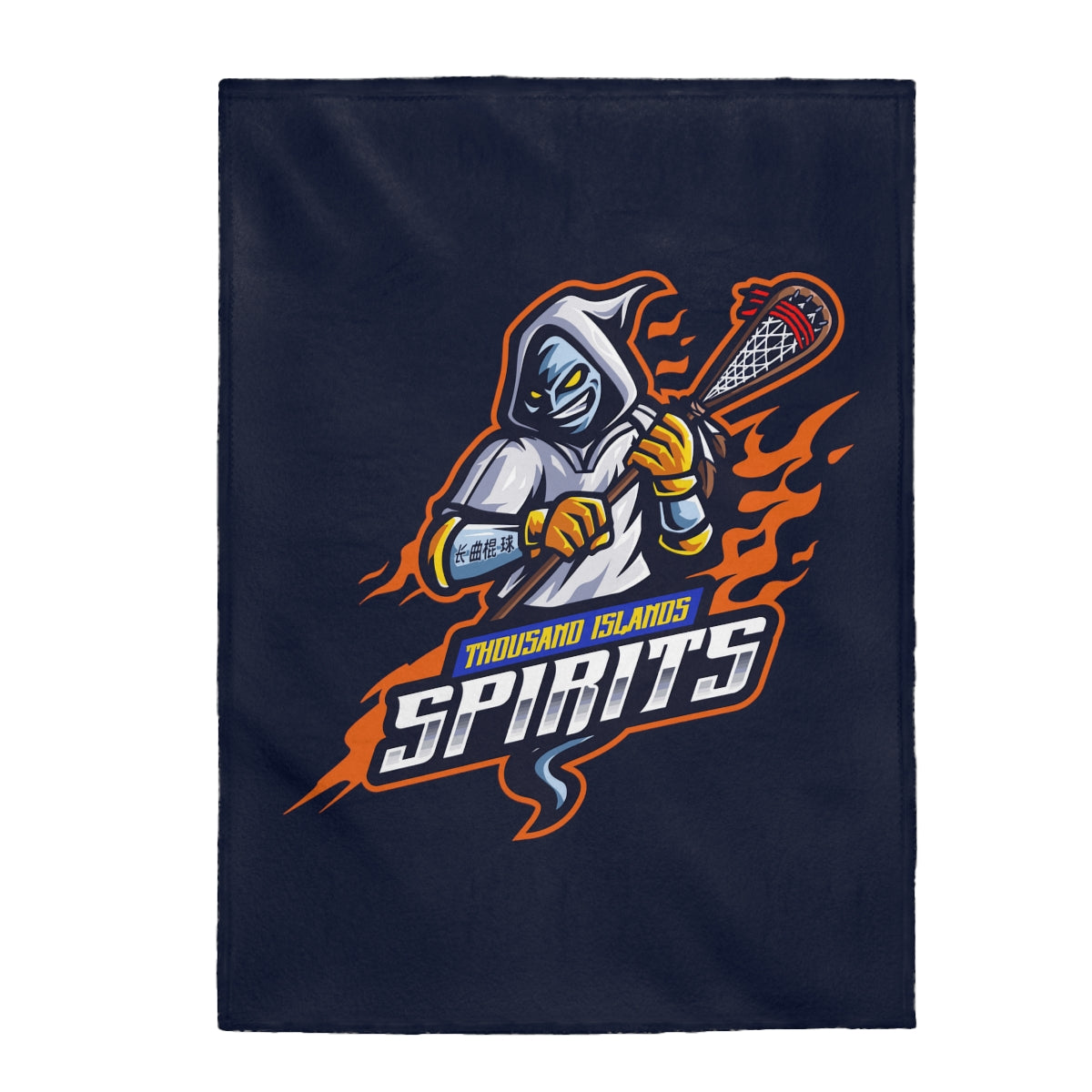 Thousand Islands Spirits Velveteen Plush Blanket