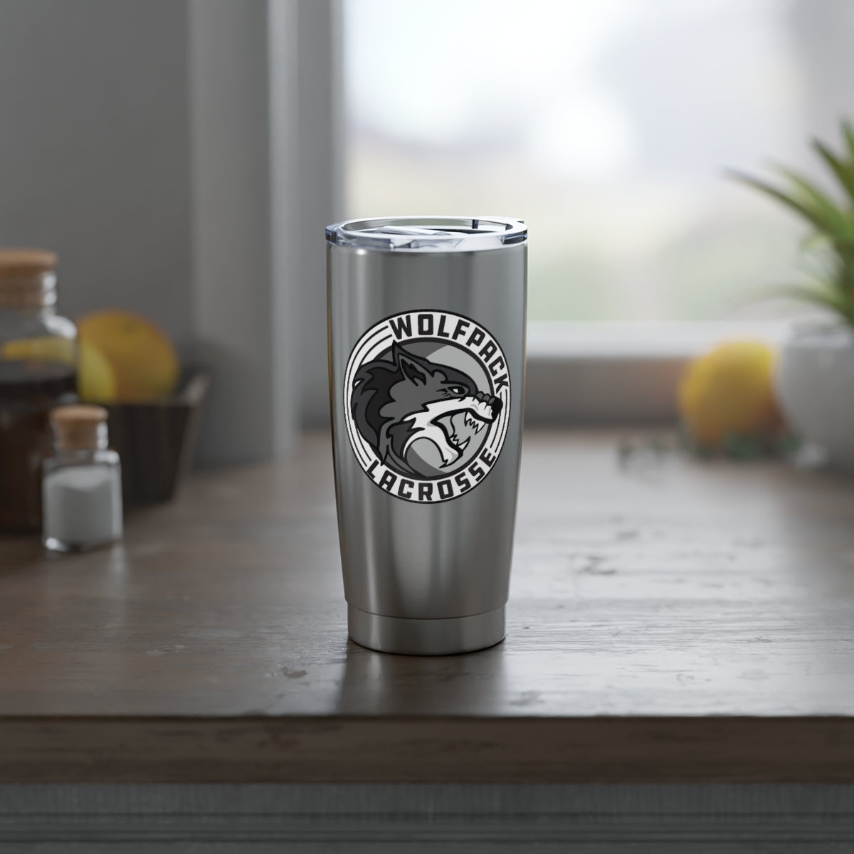 Wolfpack Lacrosse Insulated Tumbler (20oz)