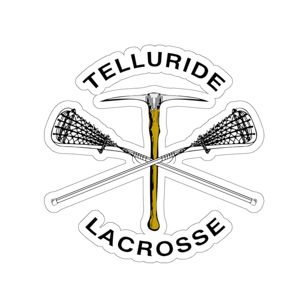 Telluride Lacrosse Die-Cut Sticker