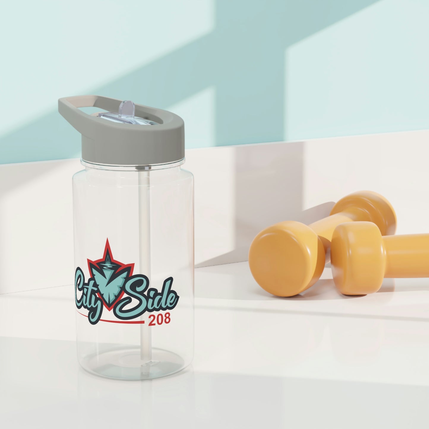 CitySide208 Lacrosse Tritan Water Bottle