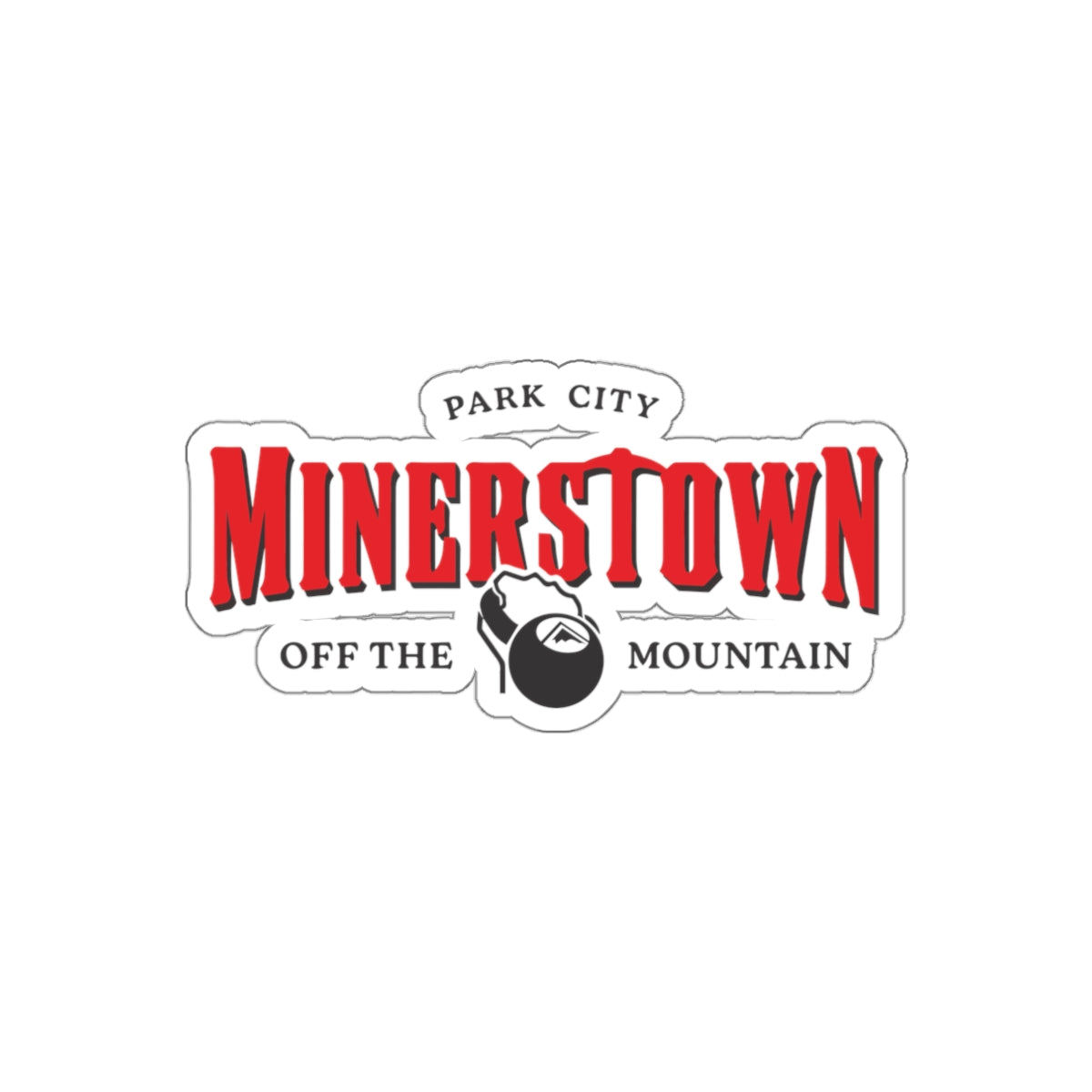 Minerstown Die-Cut Stickers