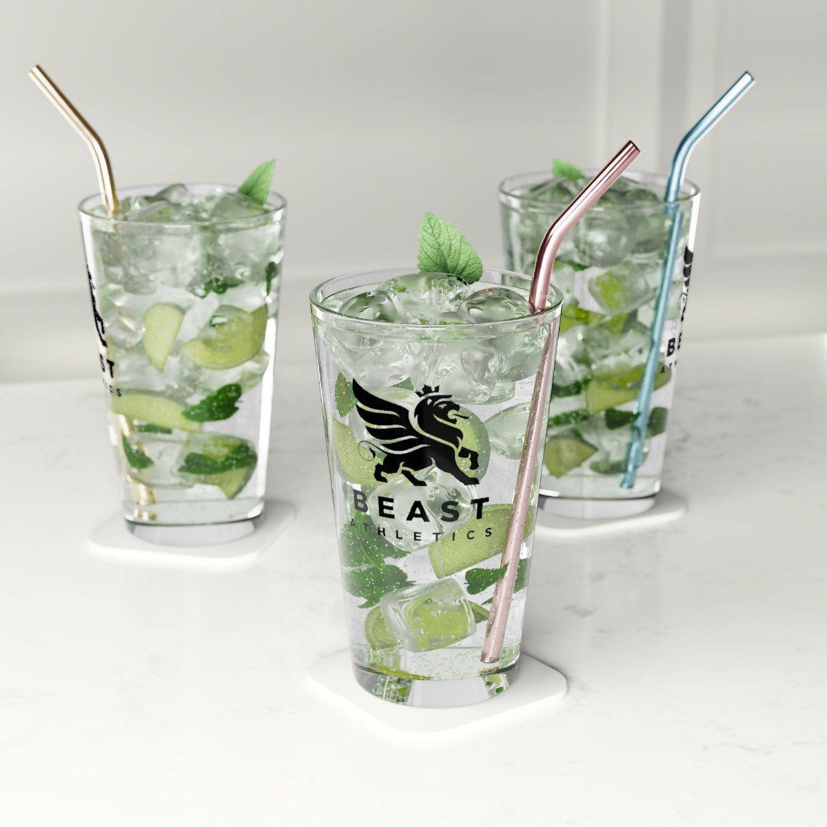 Beast Athletics Pint Glass