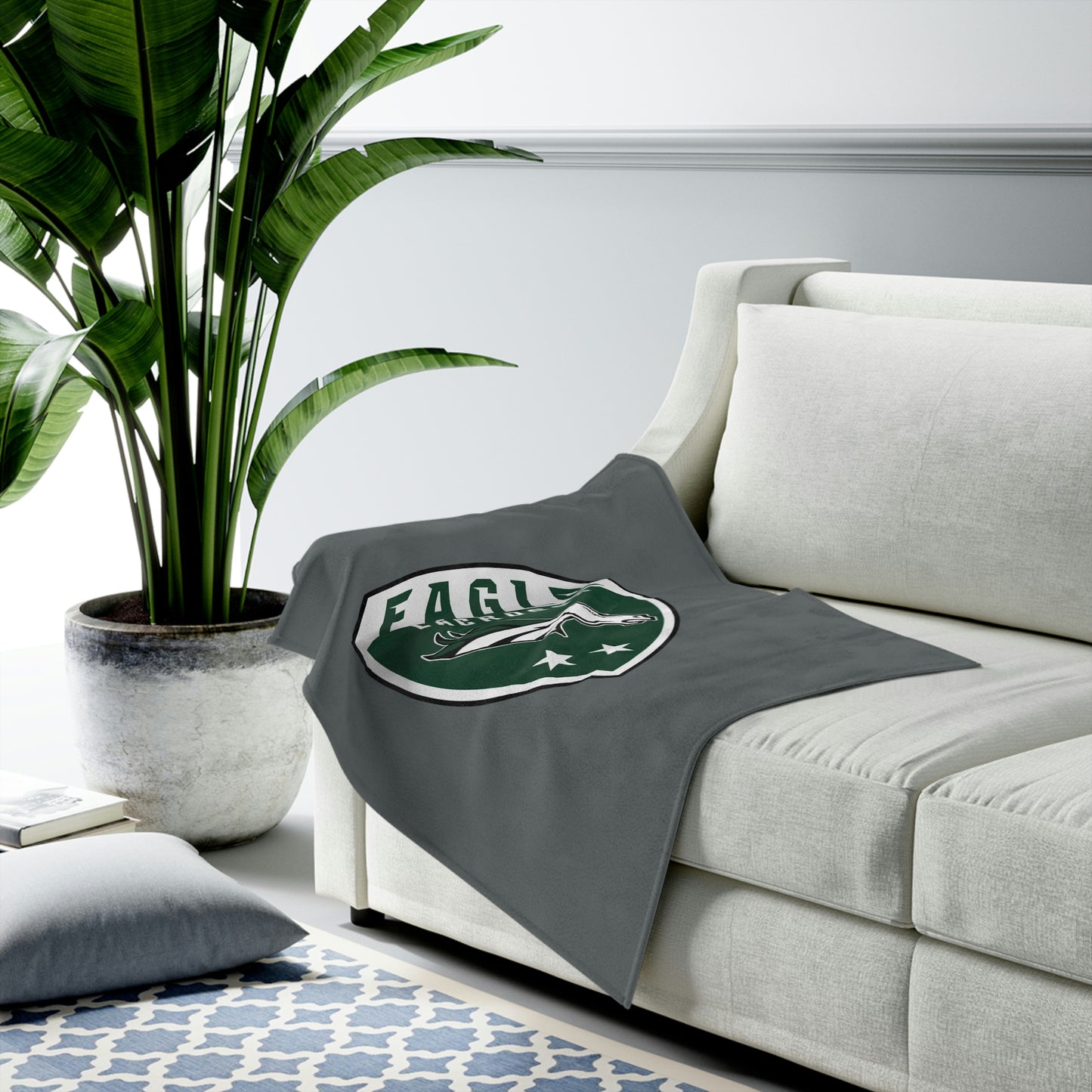 EHS Lacrosse Velveteen Plush Blanket