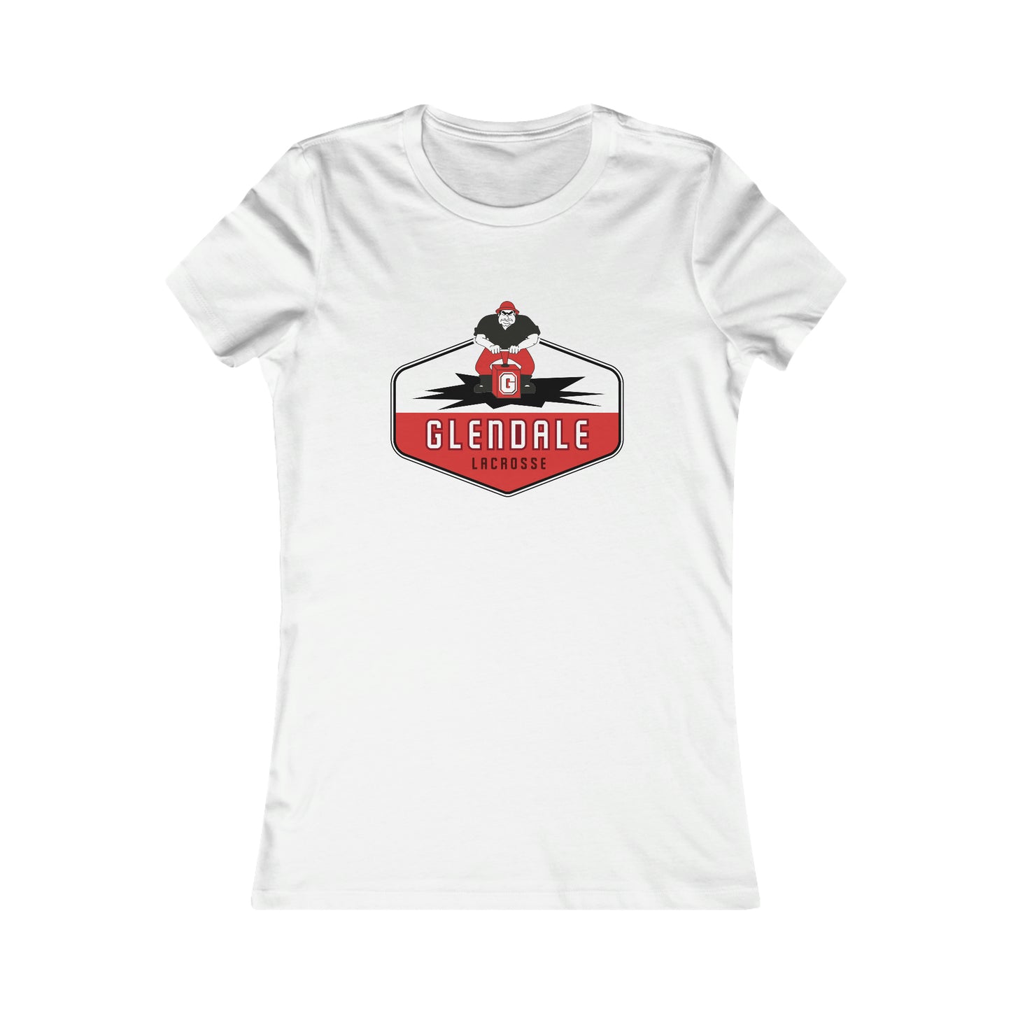 Women's Glendale HS Lacrosse Bella + Canvas Short Sleeve Cotton Tee