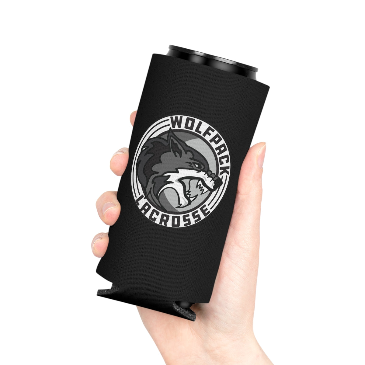 Wolfpack Lacrosse Can Cooler 3-pack