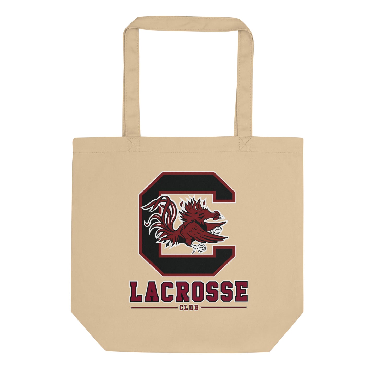 Gamecocks Lacrosse Eco Tote Bag