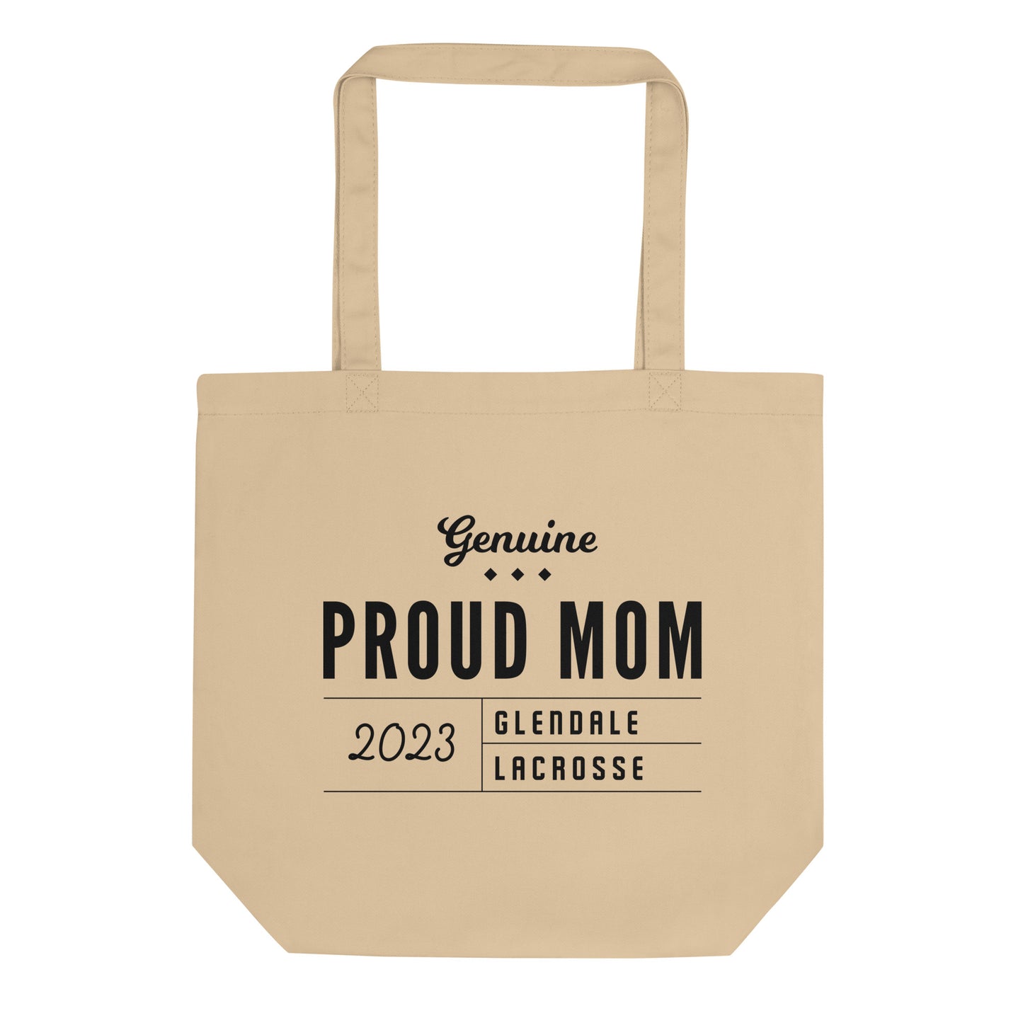 Glendale HS Lacrosse Eco Tote Bag - Mom