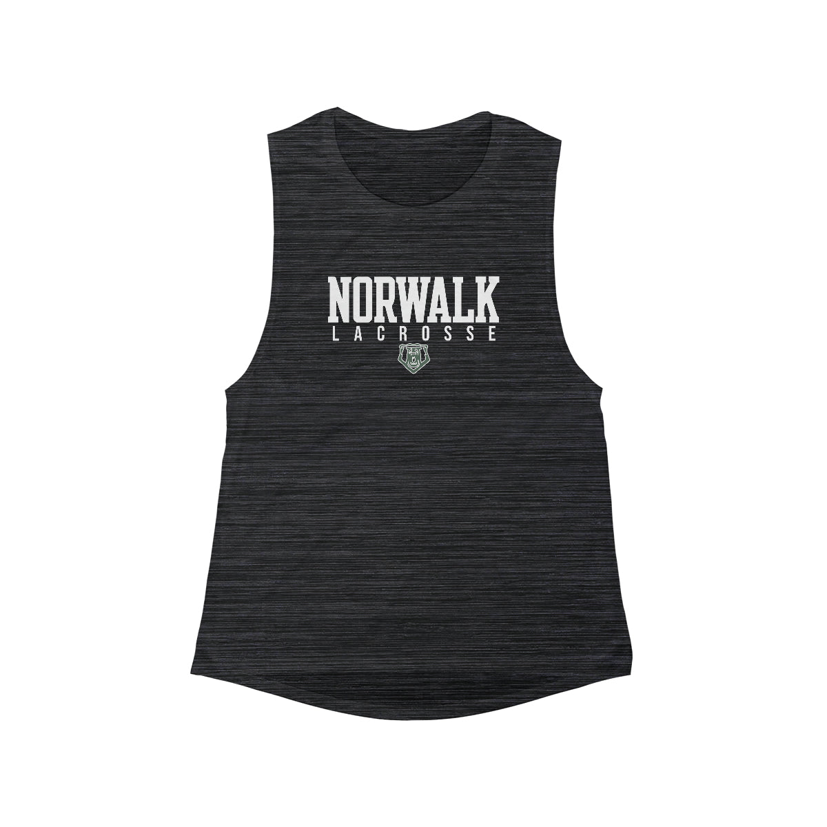 Women's Norwalk Lacrosse Flowy Scoop Muscle Tank