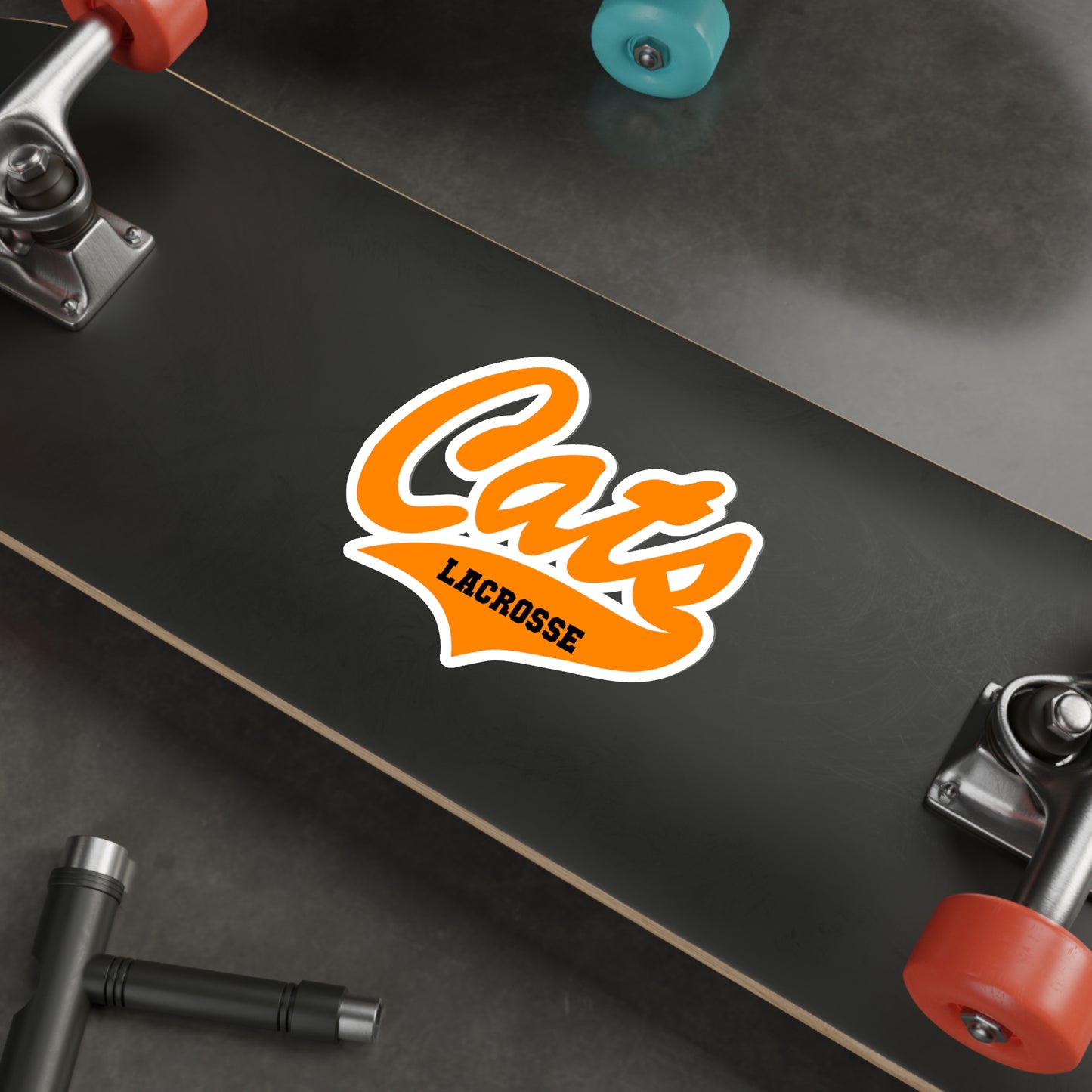 Los Gatos G Lax Die-Cut Sticker