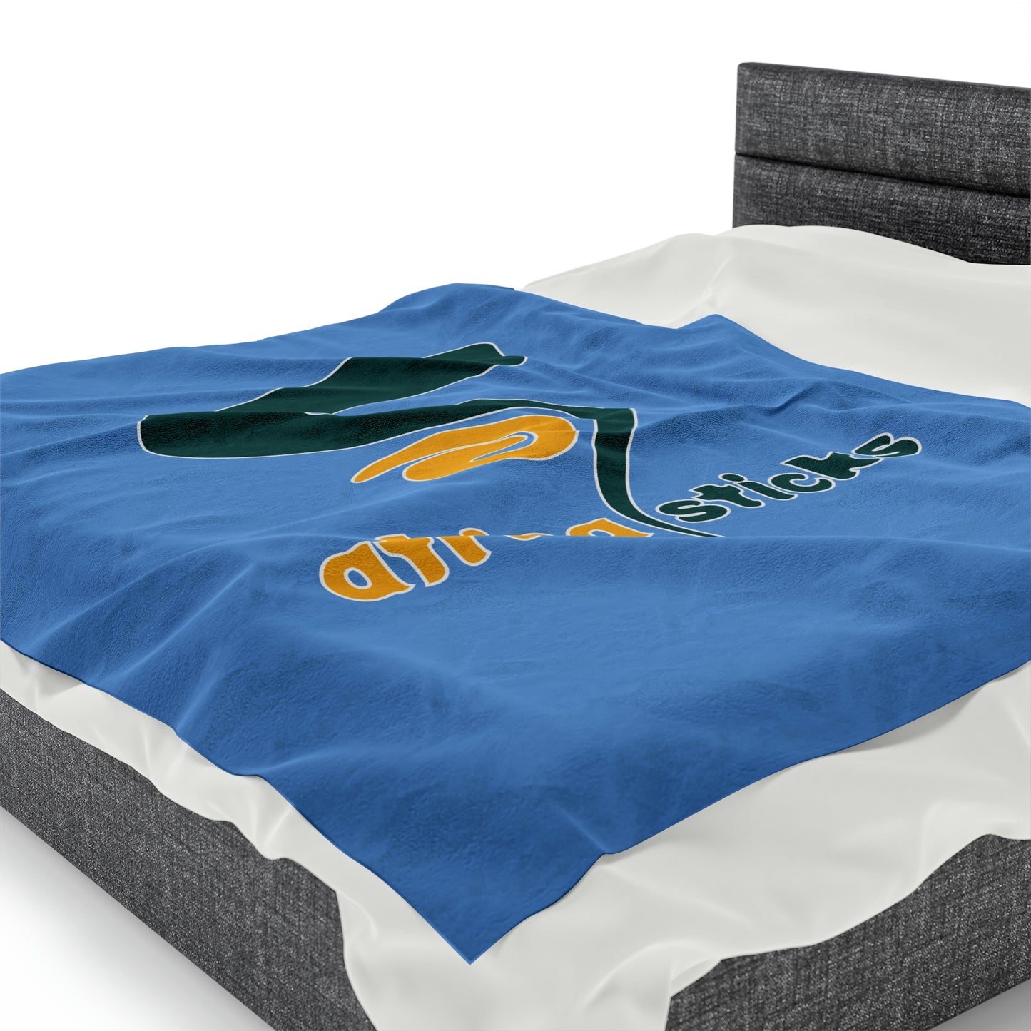 Africa Sticks Velveteen Plush Blanket