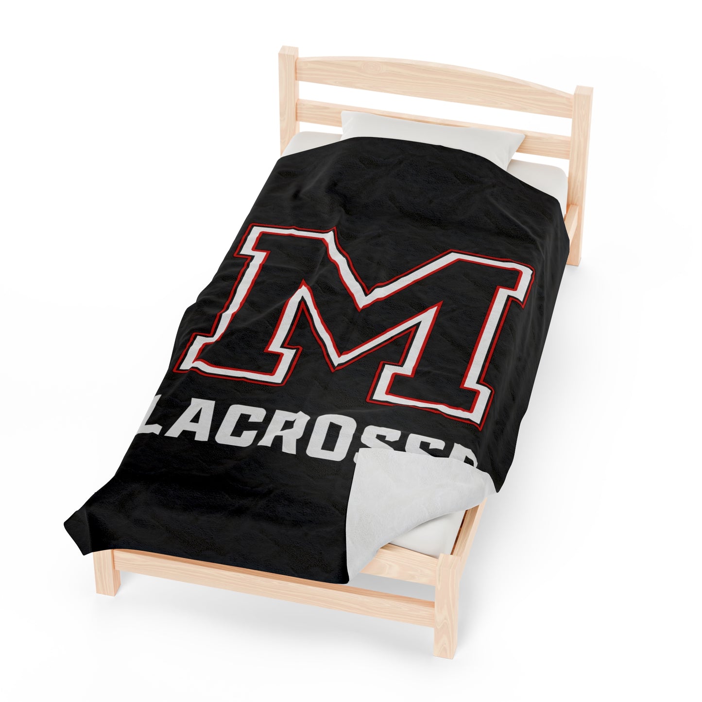 Maryville Lacrosse Velveteen Plush Blanket