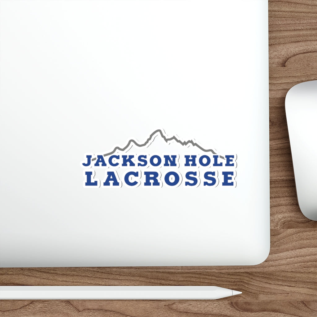 Jackson Hole Lacrosse Die-Cut Sticker