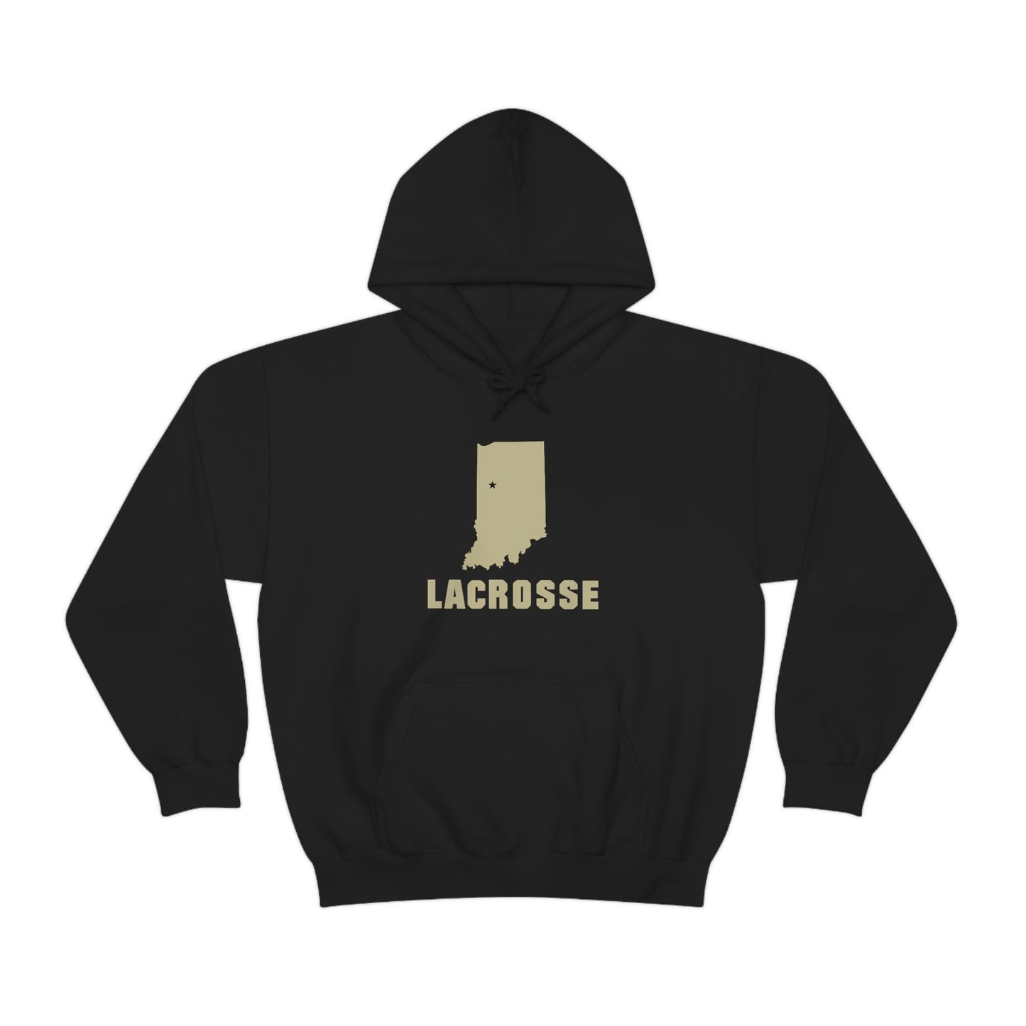 Adult Varsity Club Lacrosse Gildan Heavy Blend™ Hooded Sweatshirt - Indiana