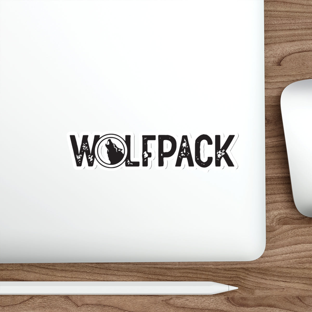 Wolfpack Lacrosse Die-Cut Sticker