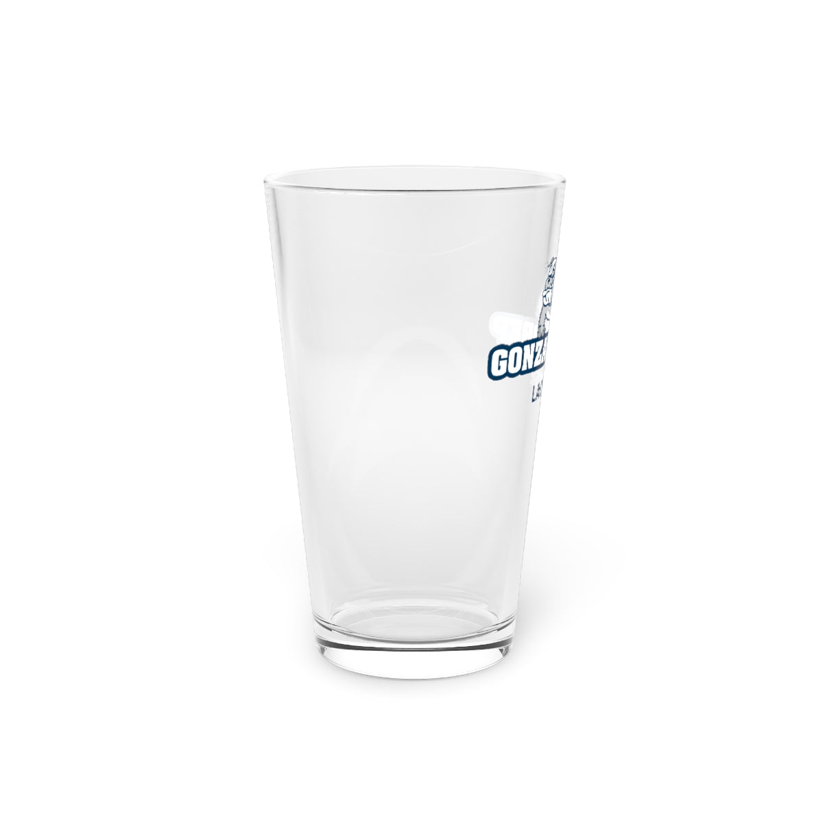 Gonzaga Prep Lacrosse Pint Glass - 16oz