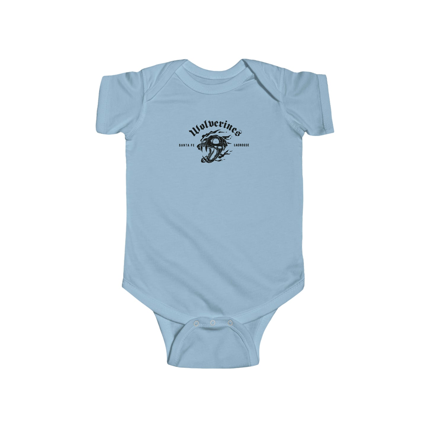 Infant Santa Fe Lacrosse Rabbit Skins Onesie