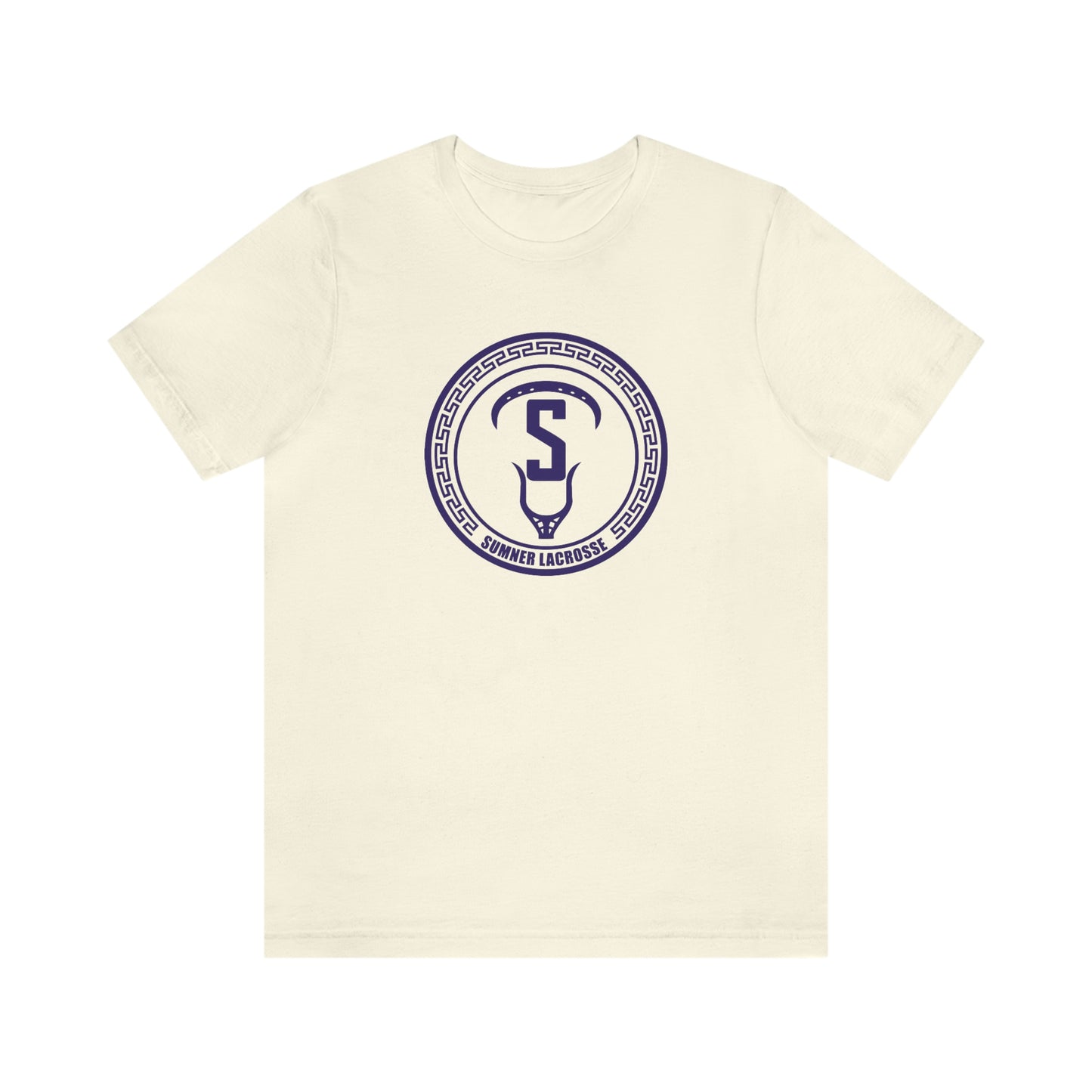 Adult Sumner Spartans Lacrosse Bella + Canvas Short Sleeve Cotton Tee