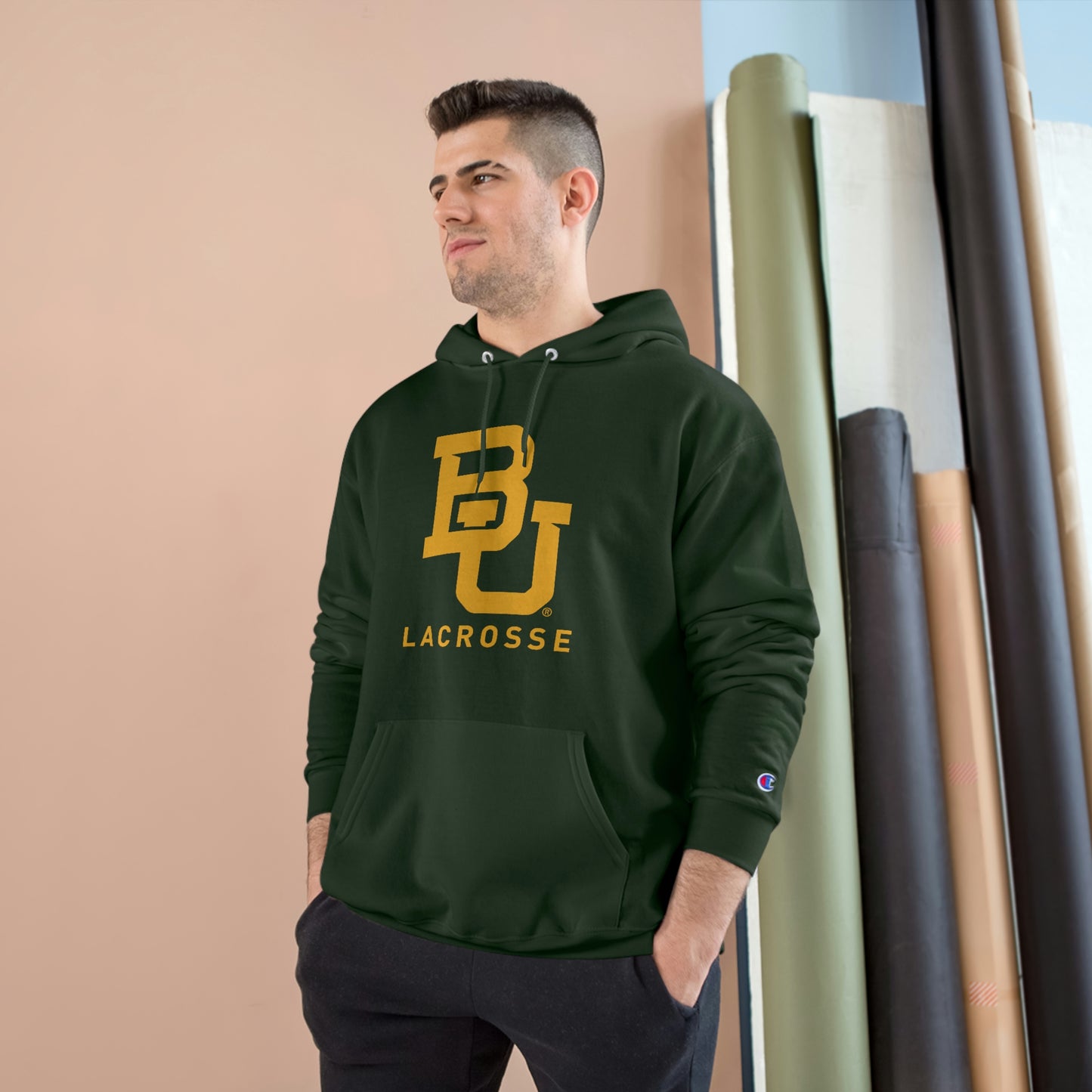 Adult Baylor Lacrosse Champion Hoodie