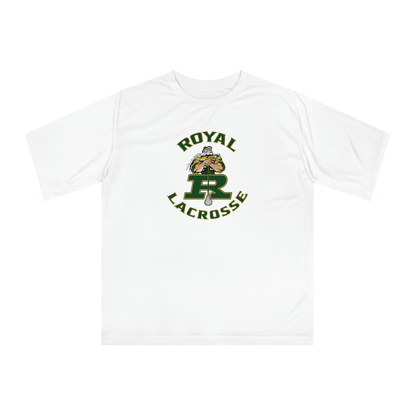 Adult Royal HS Lacrosse Team 365 Zone Performance T-shirt