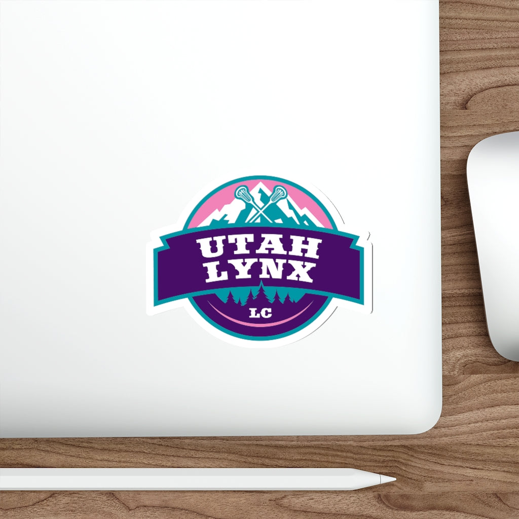 Utah Lynx Die-Cut Sticker