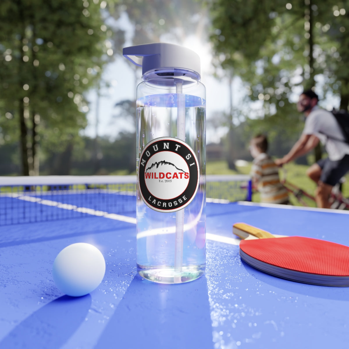 Mount Si Lacrosse Tritan Water Bottle