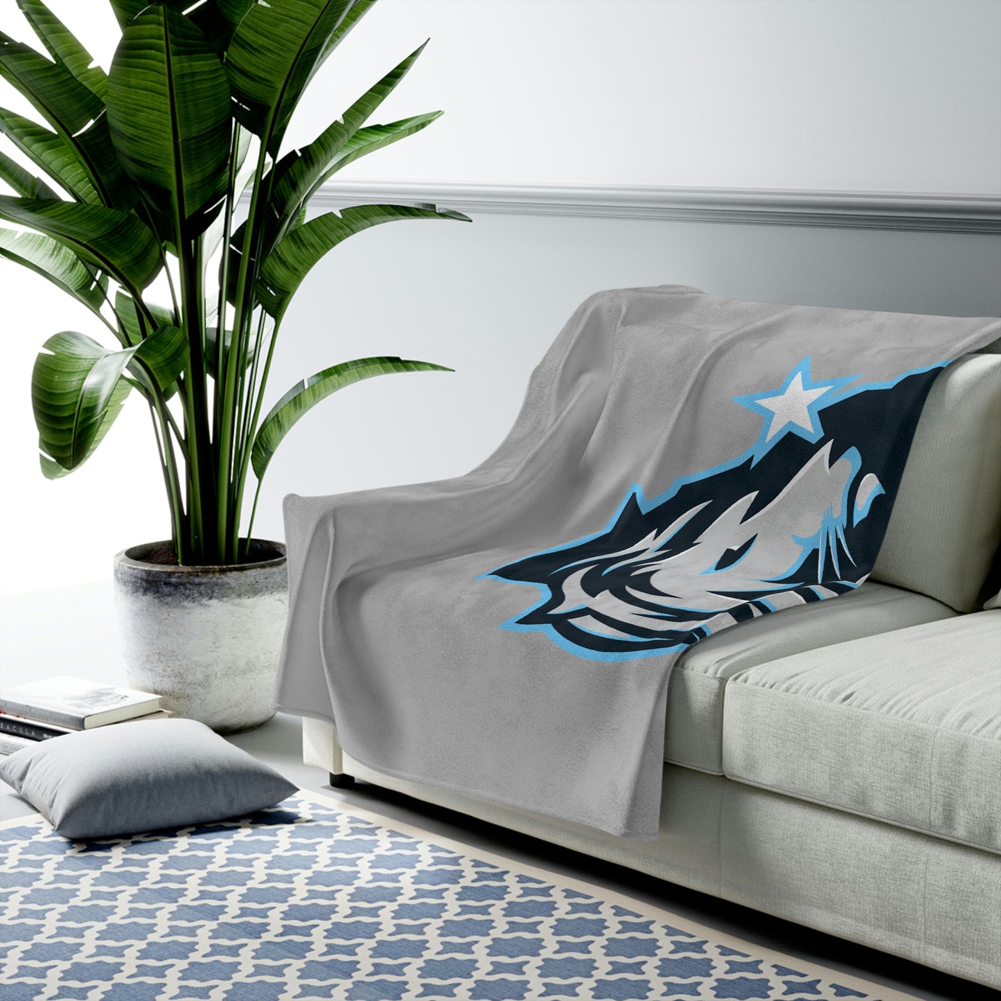 Augusta Lacrosse Velveteen Plush Blanket